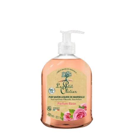 LPO PUR SAVON LIQUIDE DE MARSEILLE ROSE 300ML