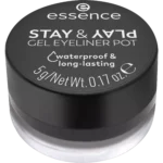 ESSENCE EYELINER YEUX STAY&PLAY 01 POT