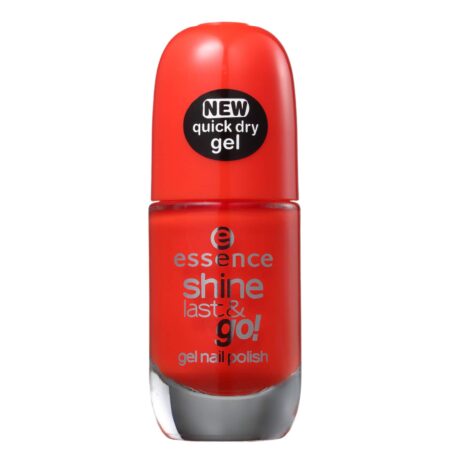 ESSENCE SHINE LAST& GO GEL NAIL POLISH ROUGE