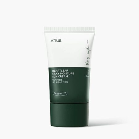 ANUA HEARTLEAF SILKY MOISTURE SUN CREAM 50ML