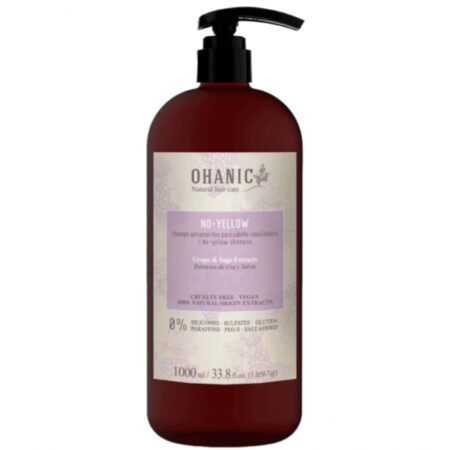 OHANIC SHAMPOO 1000ML NO YELLOW