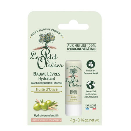 LPO BAUME LEVRES HYDRATANT HUILE D'OLIVE 4G