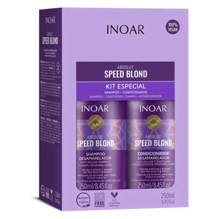 INOAR KIT DUO SPEED BLOND 250ML*2